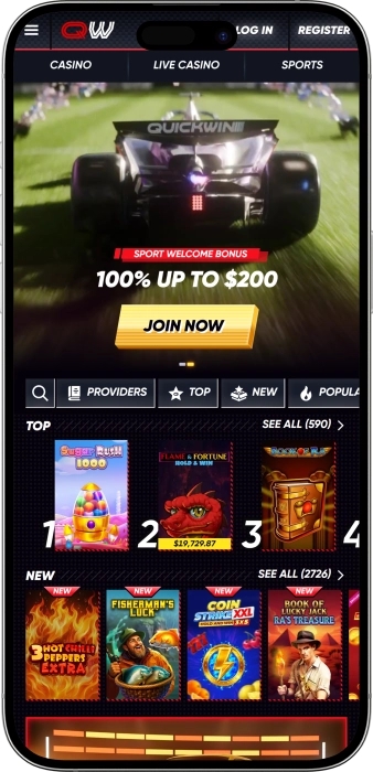 QuickWin Casino App